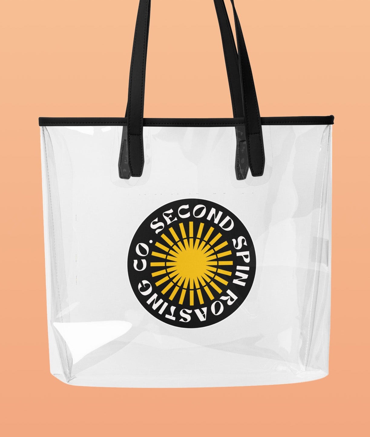 Sunburst Clear Beach Tote-Bag