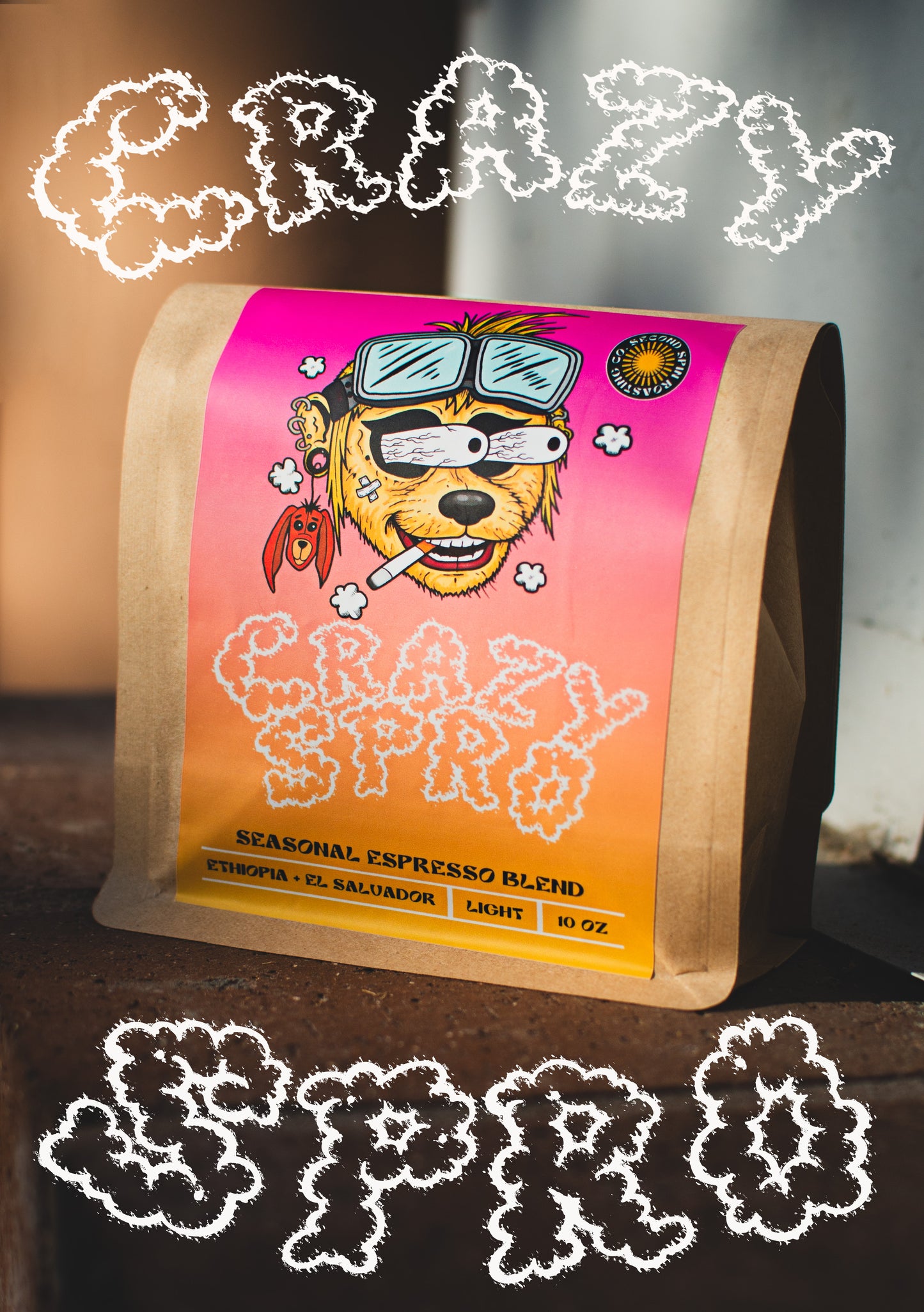 Crazy Spro - Light Roast Espresso - 10oz
