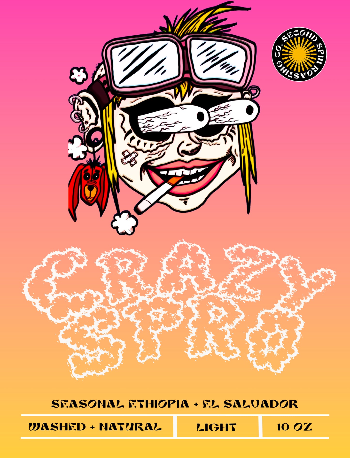 Crazy Spro - Light Roast Espresso - 10oz