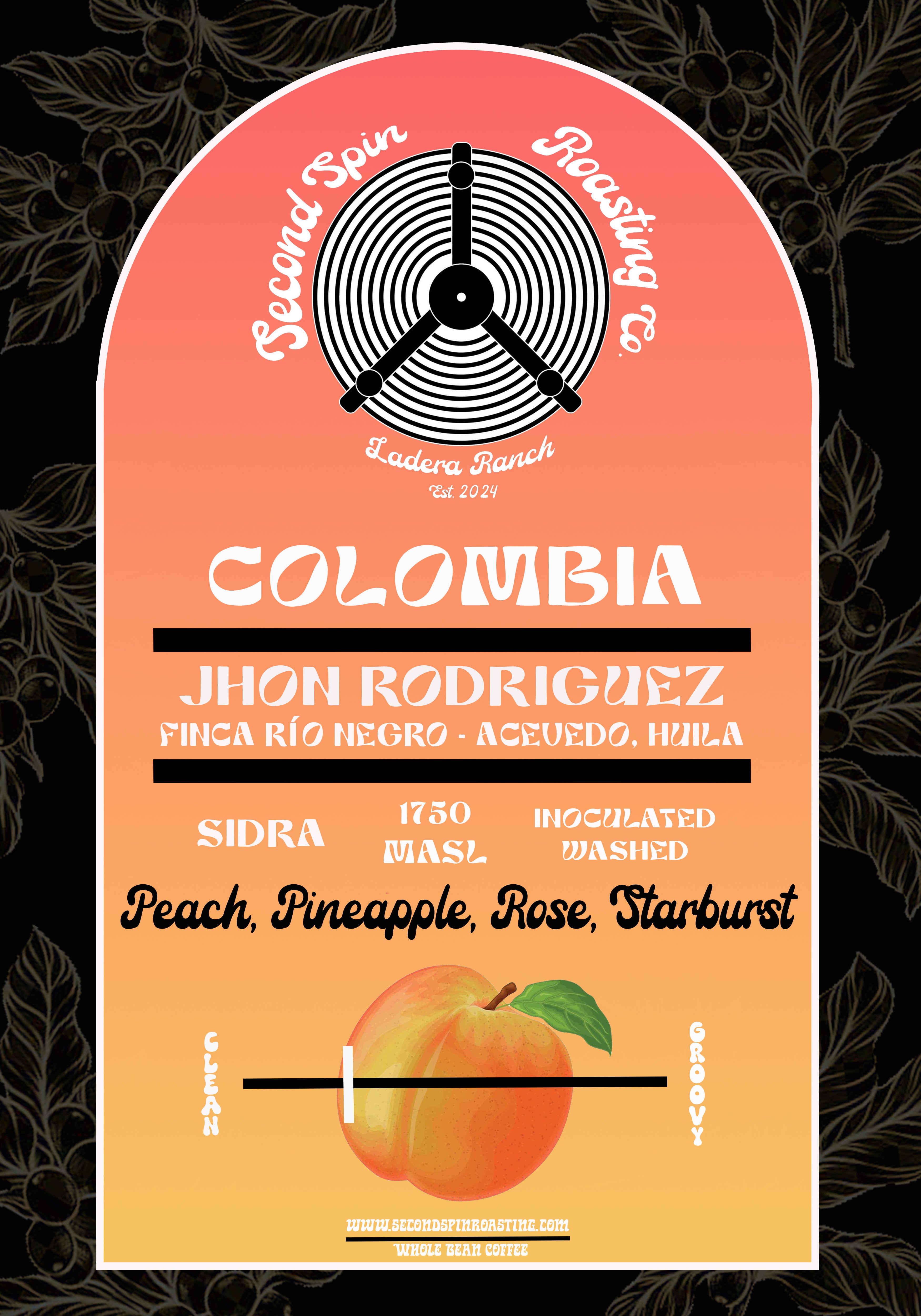 Colombia - Finca Rio Negro - Jhon Rodriguez - Sidra - Inoculated