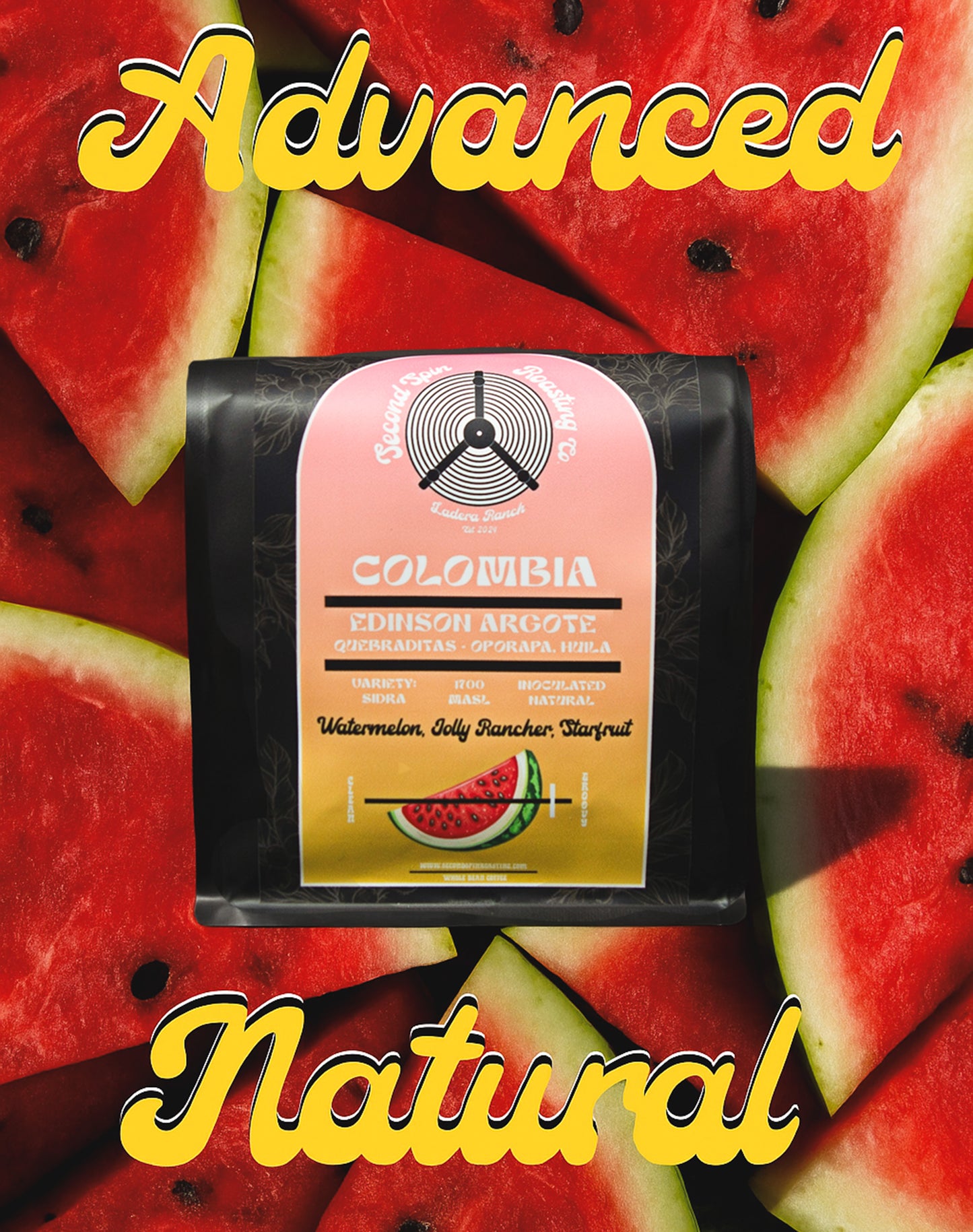 Colombia - Oporapa, Huila - Quebraditas -  Edinson Argote: Sidra - Advanced Natural