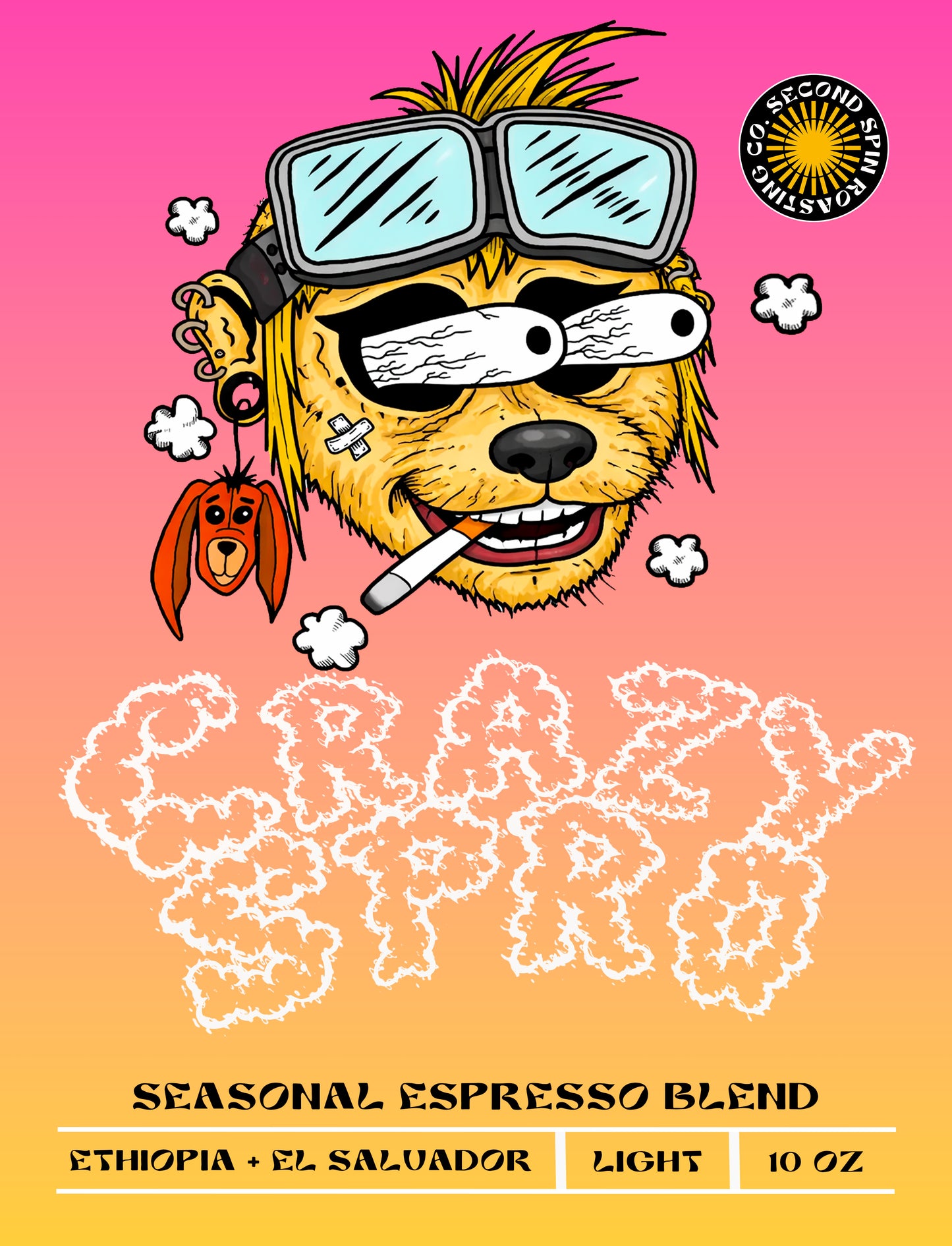 Crazy Spro - Light Roast Espresso - 10oz