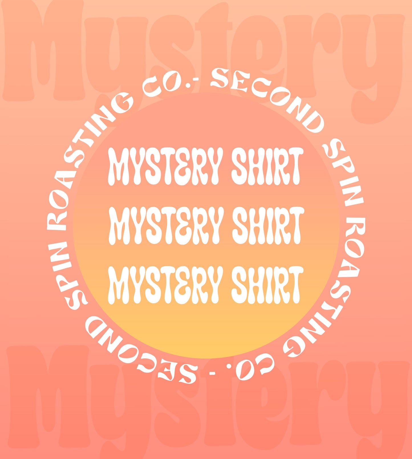 Second Spin Roasting Co. Mystery T-Shirt - 100% Cotton