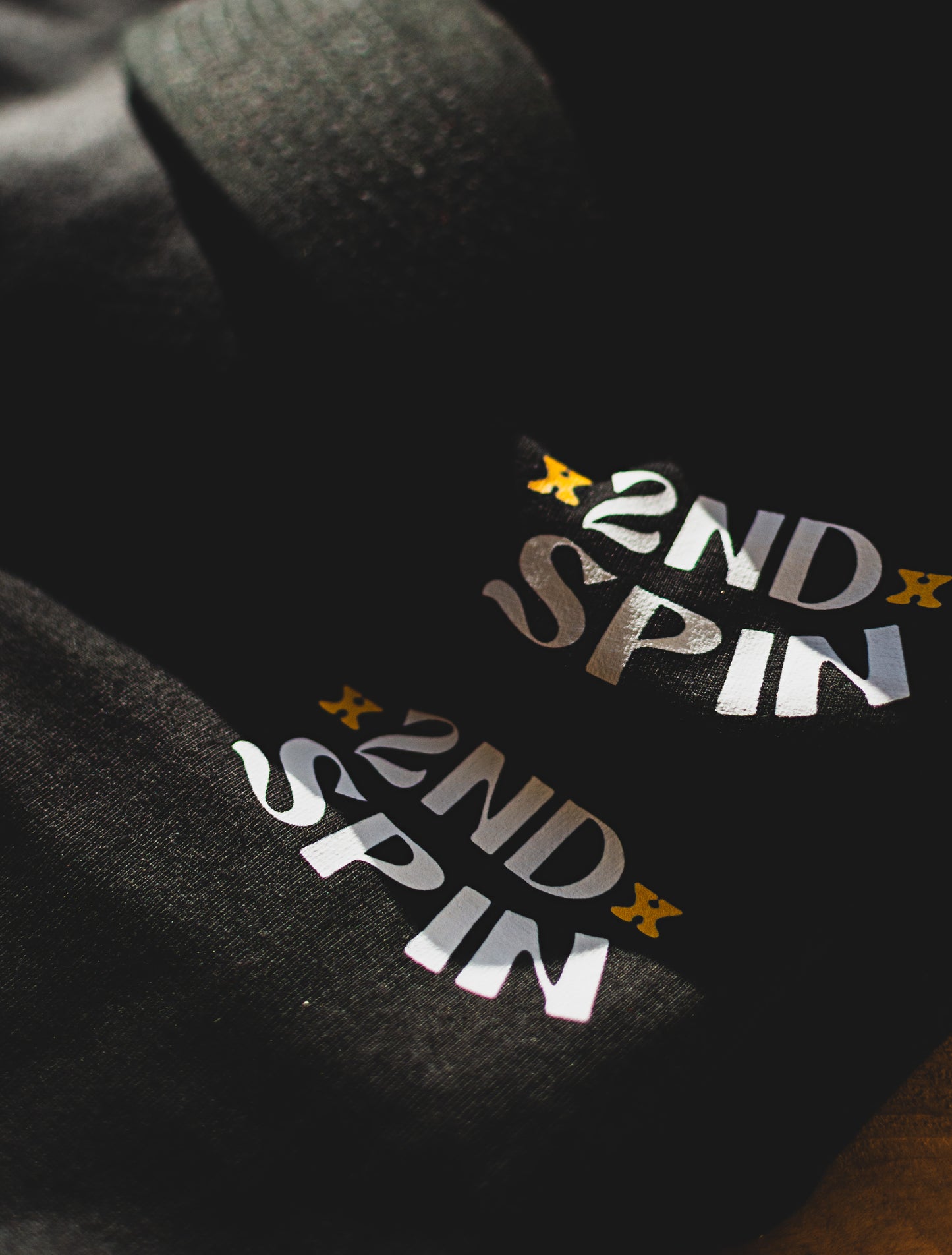 Sunburst Black T-Shirt - 100% Cotton