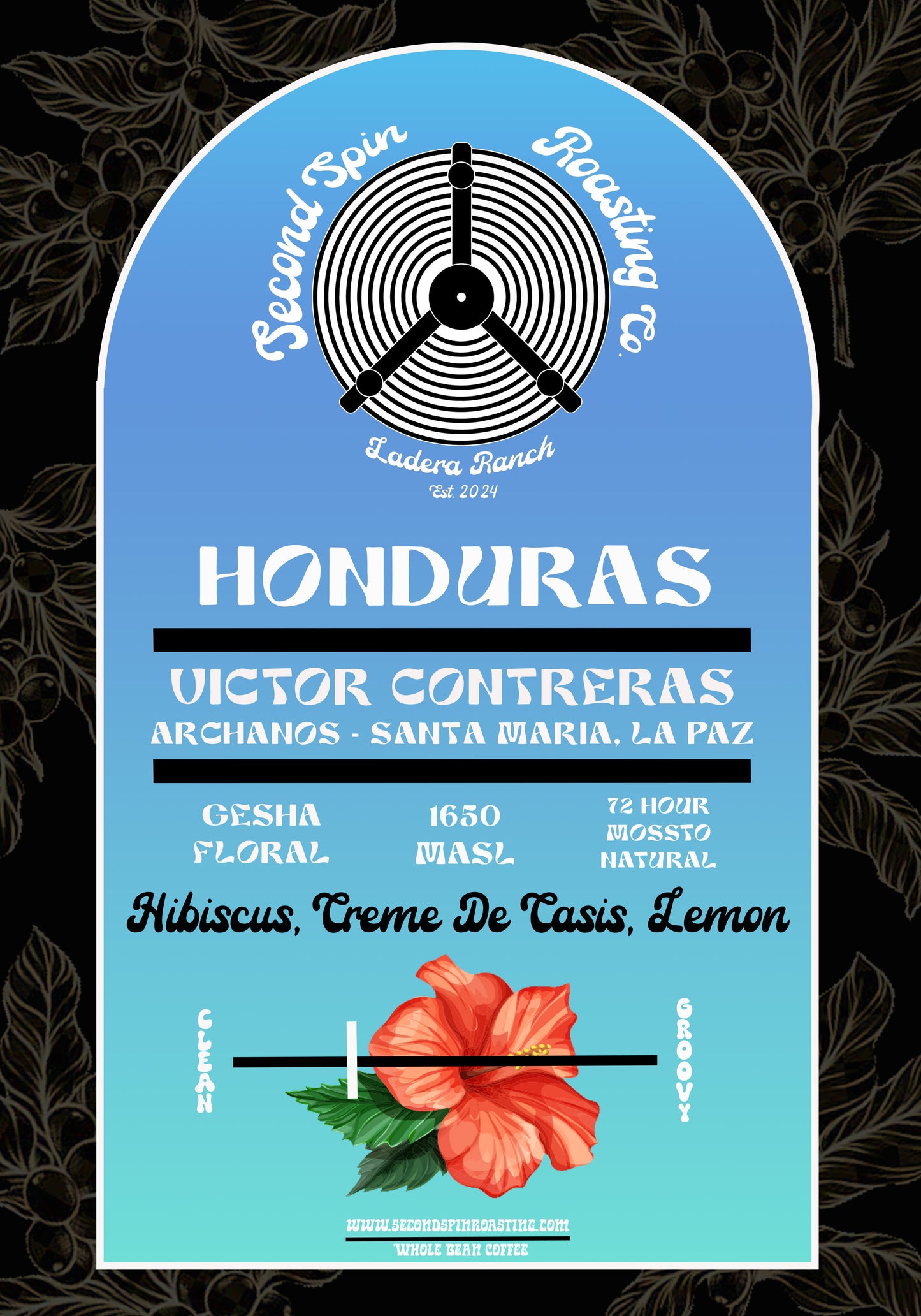 Honduras - Finca Archanos - Victor Contreras - Gesha Floral - 72 Hour Mossto Natural