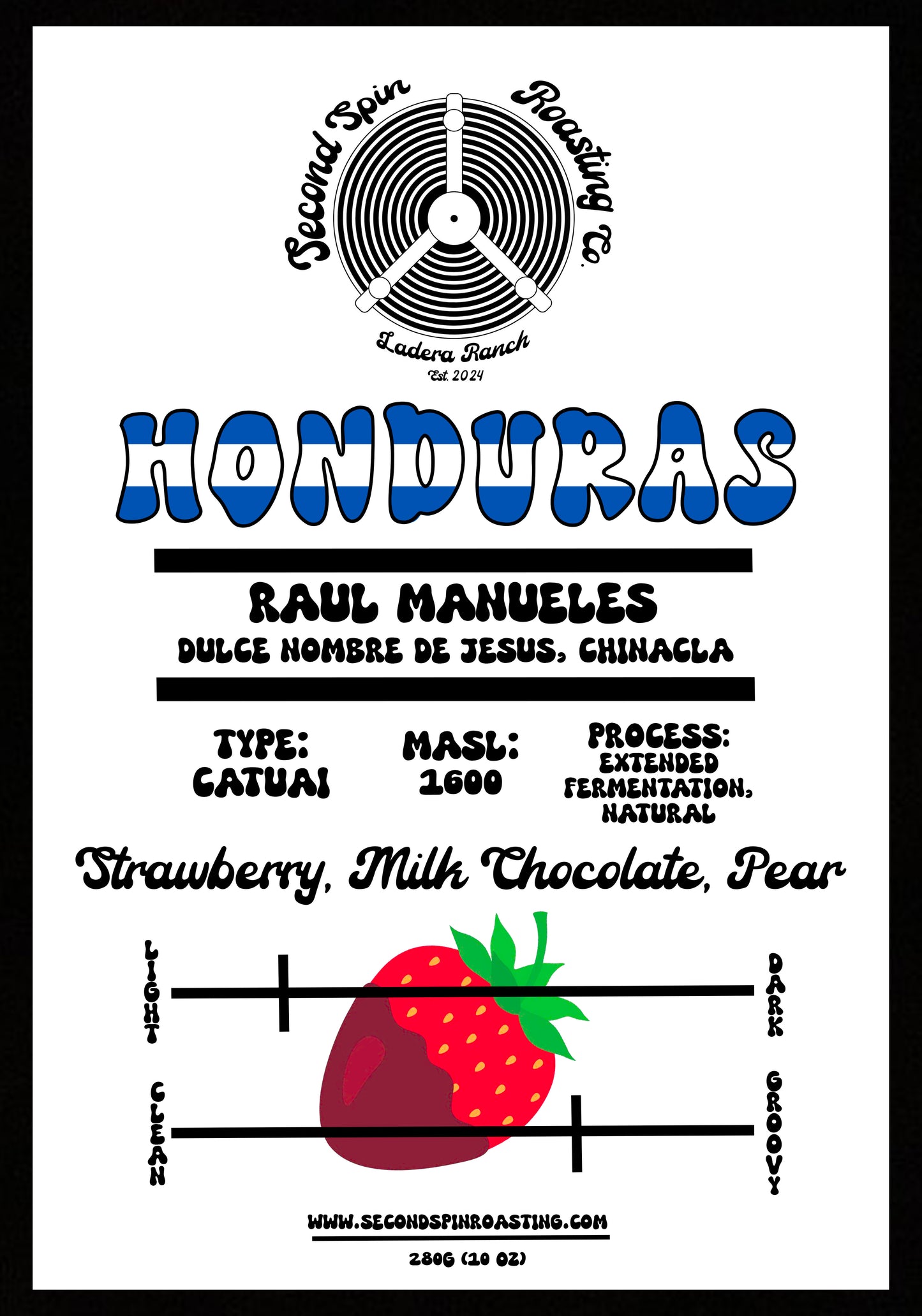 Honduras - Raul Manueles - Extended Fermentation/ Natural