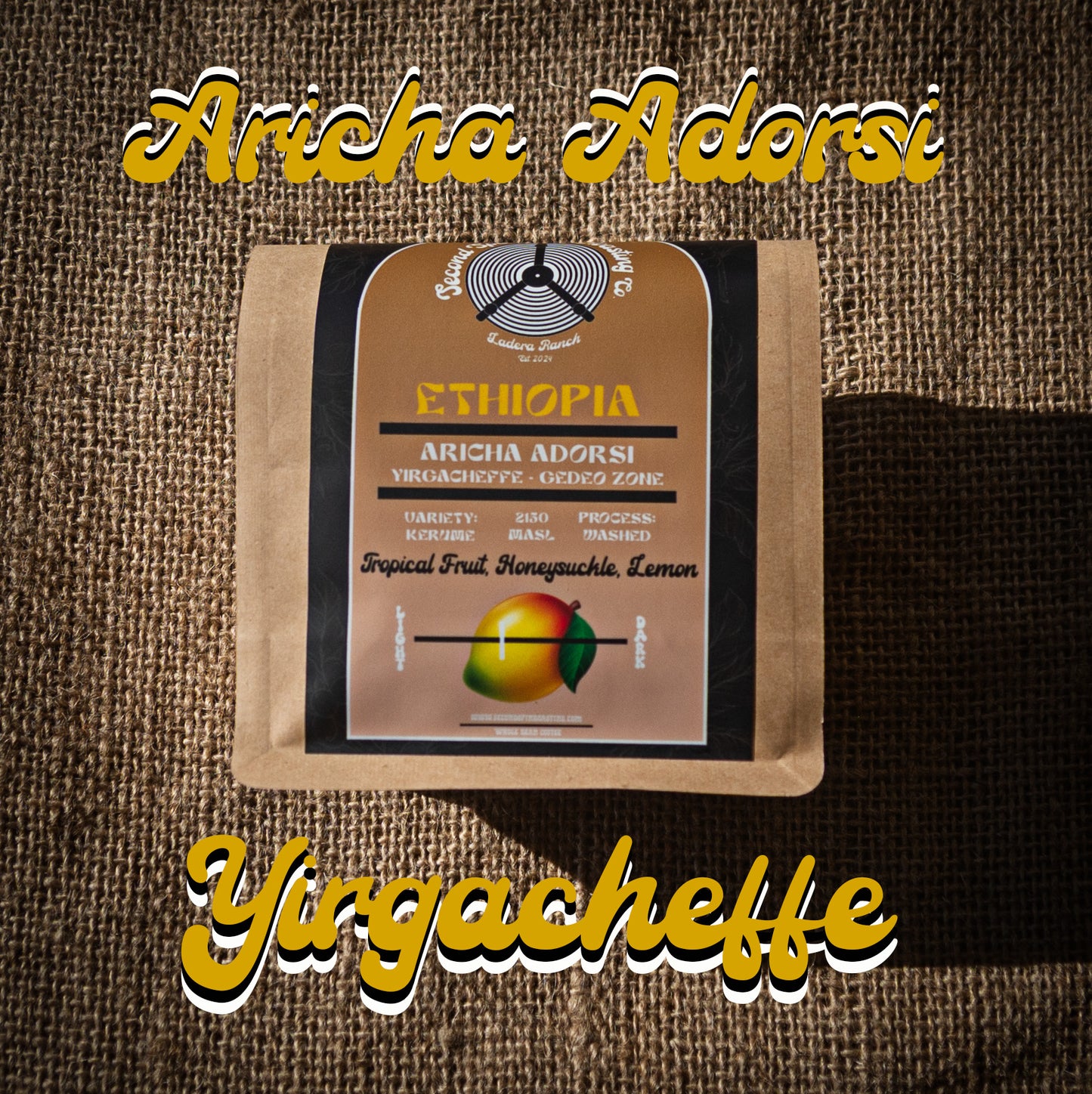 Ethiopia - Testi Specialty - Aricha Adorsi - Yirgacheffe - Washed