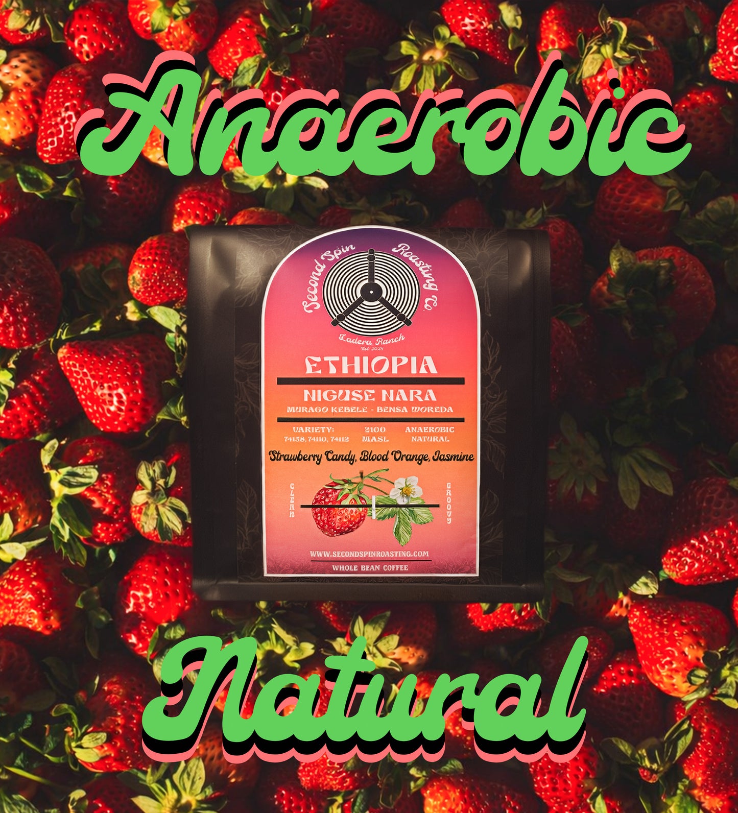 Ethiopia - Niguse Nara - Murago Kebele - 56hr Extended Anaerobic Natural