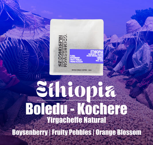 Ethiopia - Boledu Washing Station - Kochere - Yirgacheffe - Natural - 8oz