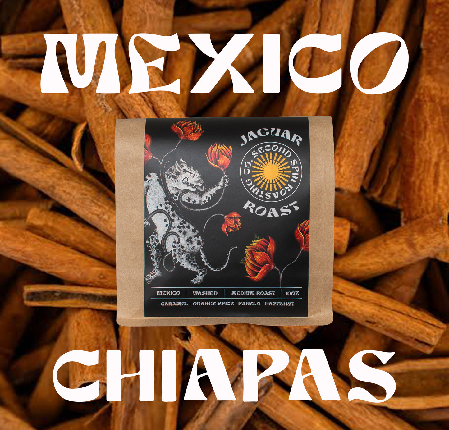 El Jaguar Roast - Mexico - Stiltepec, Chiapas - Single Origin -10oz