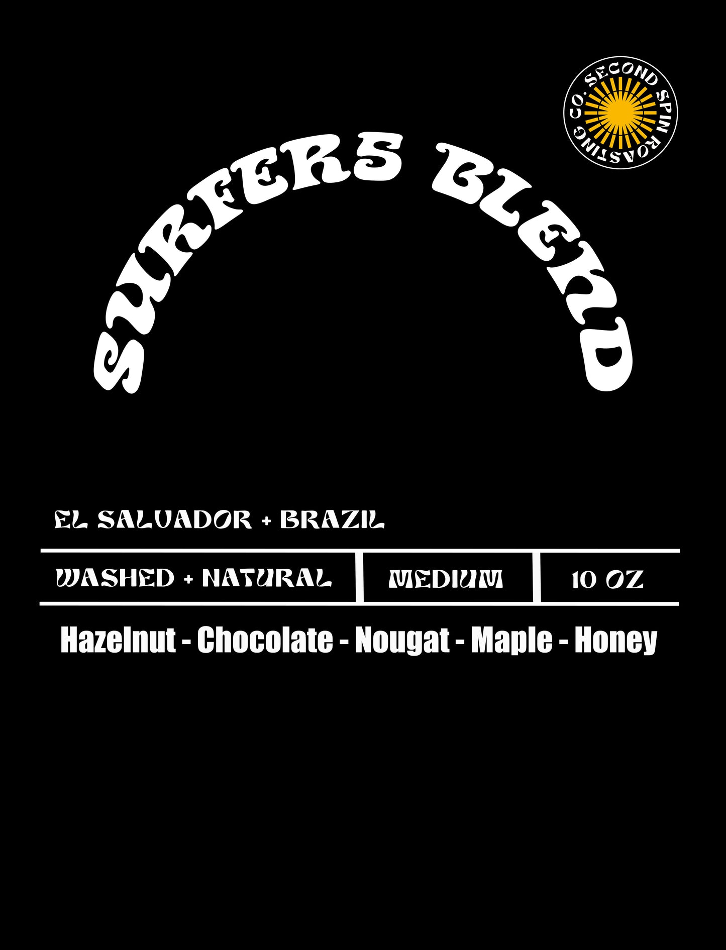 Surfers Blend - El Salvador + Brazil - Medium Roast