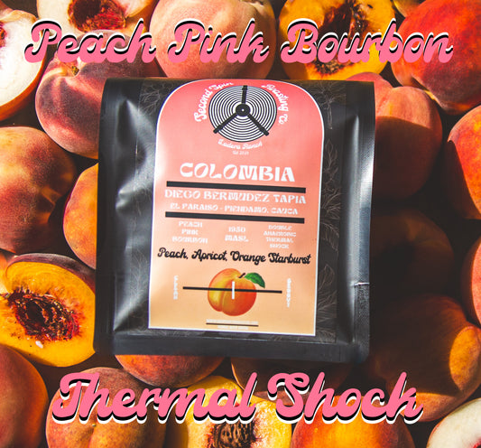 Colombia - Piendamo, Cauca - Finca El Paraíso - Diego Bermudez Tapia - Peach Pink Bourbon  - Biocatalisys Thermal Shock