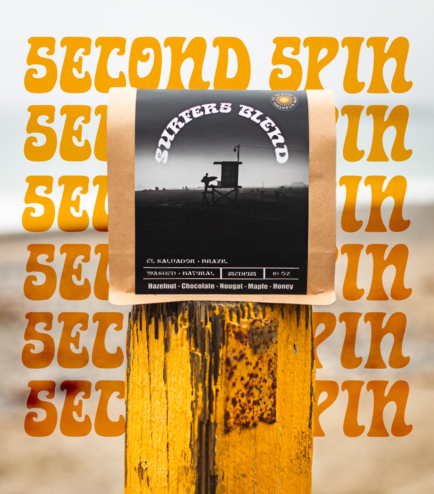Surfers Blend - El Salvador + Brazil - Medium Roast