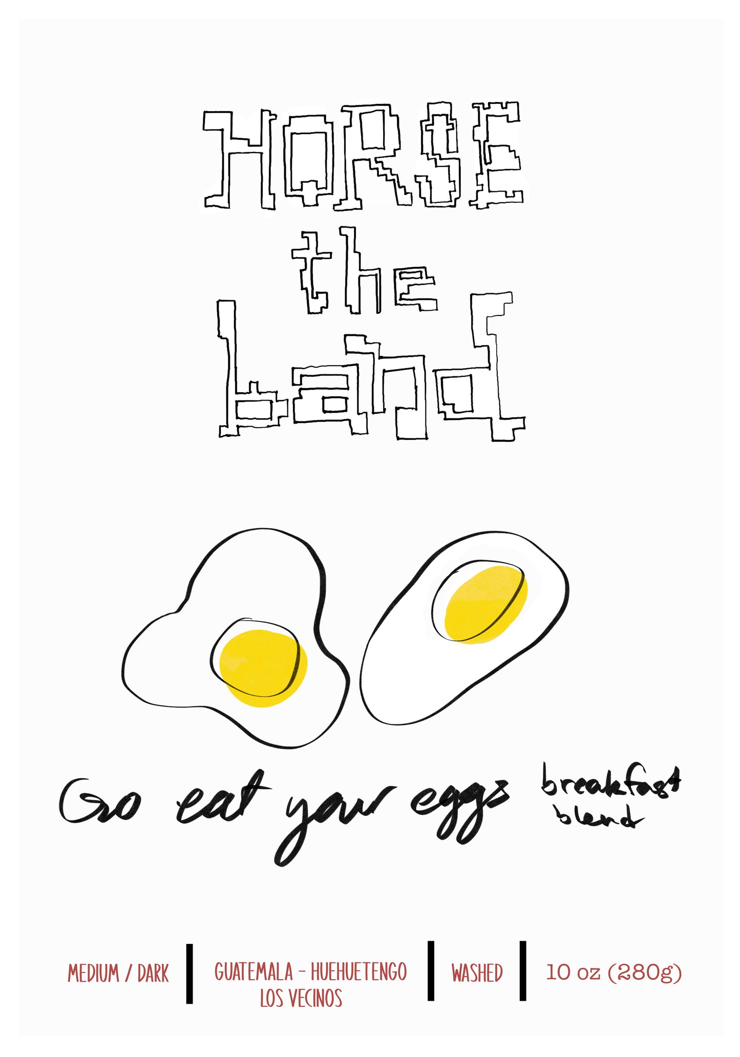 Artist Series - Horse The Band - Go Eat Your Eggs (28 retail bags)